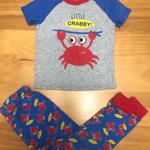 💰 5 for 20$ 💰🦀 baby PJ Set 🦀